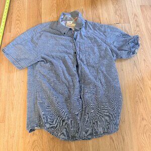 Weatherproof Vintage Short Sleeve Button-Up Shirt